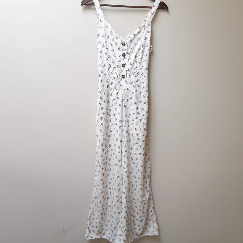 Beautiful off White Floral jumpsuit